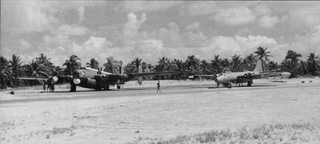 Op GRAPPLE, Shackleton Mk 1, Christmas Island, 1956